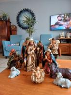 Kerststal met 10 beelden - tot 30 cm hoog, Ophalen of Verzenden