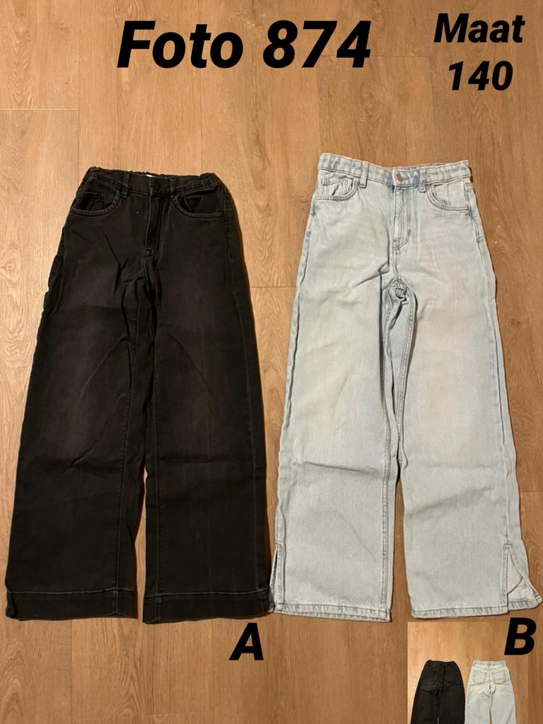 Broek meisje maat 140 zgan *foto 874*, Kinderen en Baby's, Kinderkleding | Maat 140, Zo goed als nieuw, Meisje, Broek, Ophalen of Verzenden