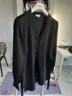 prachtig zwart ANNI ROLFI vest XL 77% katoen nieuw, Zwart, Maat 46/48 (XL) of groter, Nieuw, Anni Rolfi