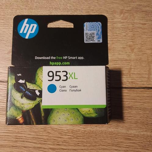 HP 953XL originele high-capacity cyaan inktcartridge, Computers en Software, Printerbenodigdheden, Nieuw, Ophalen of Verzenden