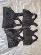 4x HEMA Sport top Grijs - Maat S, Kleding | Dames, Ophalen of Verzenden, Fitness of Aerobics, HEMA, Maat 36 (S)