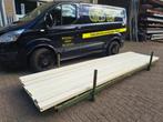 kraaldelen 435 cm lang, lambrisering, wandbekleding, hout., Ophalen, Gebruikt, 250 cm of meer, Planken