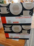 Kadot tip.4x Alessi La Bella Tavola Kop en Schotel Set, Huis en Inrichting, Nieuw, Ophalen of Verzenden, Effen, Kop(pen) en/of Schotel(s)
