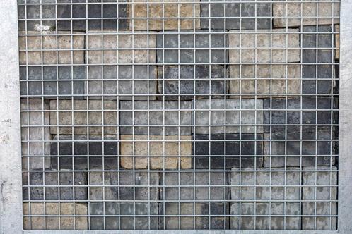 Antieke grijs blauw gesmoorde plavuizen 23x11.5 35M2 uniek!, Doe-het-zelf en Verbouw, Vloerdelen en Plavuizen, Gebruikt, Plavuizen