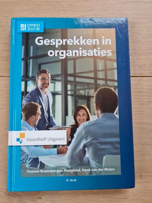 Gesprekken in organisaties, Boeken, Studieboeken en Cursussen, Zo goed als nieuw, HBO, Alpha, Ophalen of Verzenden