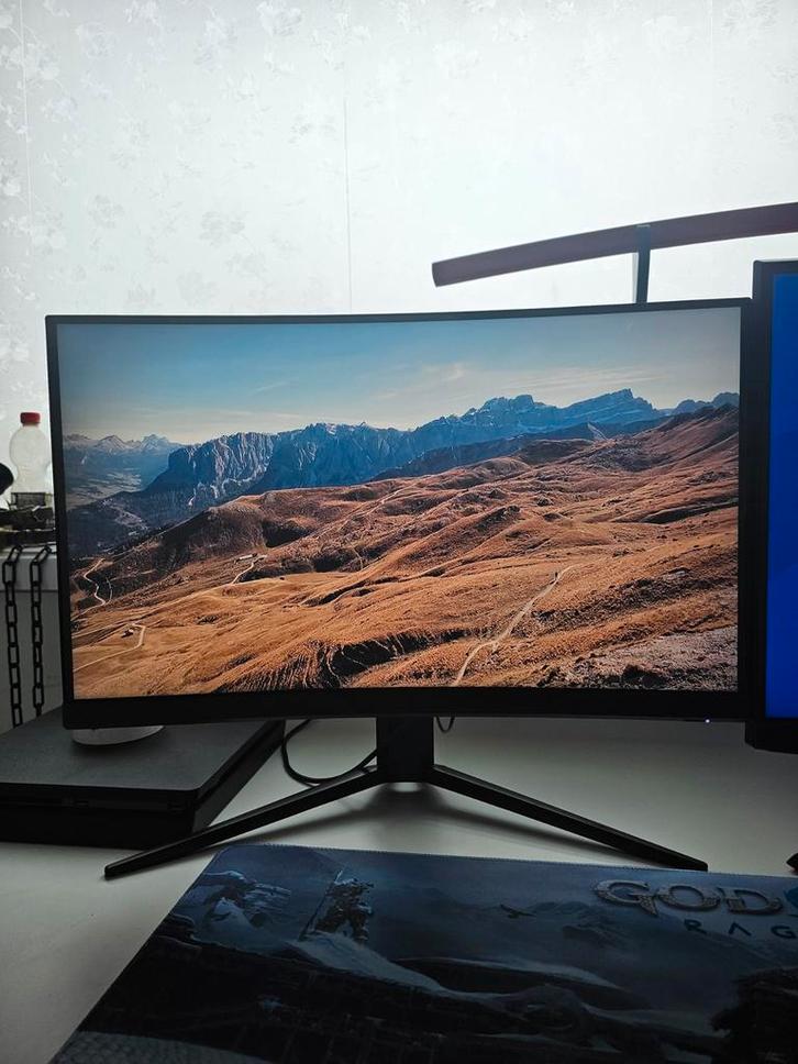 MSI 24 inch Curved Gaming Monitor 180hz 2024, Computers en Software, Monitoren, Zo goed als nieuw, 151 t/m 200 Hz, DisplayPort