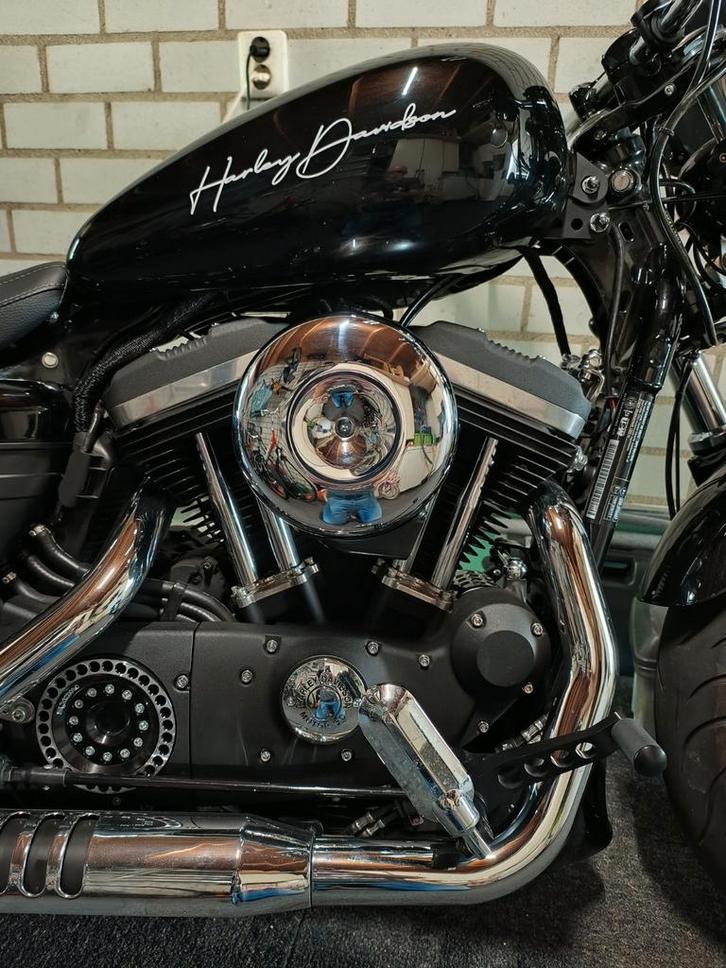 Complete luchtfilter set verchroomde XL1200X 2016, Motoren, Onderdelen | Harley-Davidson, Ophalen of Verzenden
