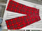 Broek rood, Maat 38/40 (M), Carnaval, Ophalen of Verzenden, Zo goed als nieuw