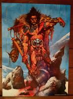 Poster Simon Bisley - Slaine, Eén stripboek, Ophalen of Verzenden, Nieuw