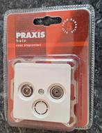 Coax stopcontact wit, inbouw, Ophalen of Verzenden, Nieuw, Stopcontact