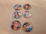 6x buttons Elvis Presley rond 1980, Elvis uit oa 1957 1968, Ophalen of Verzenden, Zo goed als nieuw, Overige onderwerpen, Button