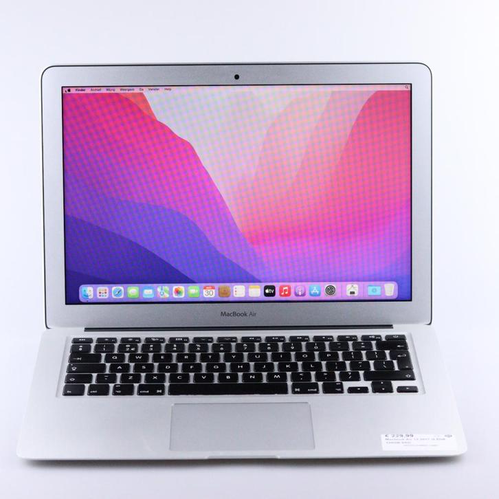 Macbook Air 13 2017 i5 8GB 128GB SSD, Computers en Software, Apple Macbooks, Zo goed als nieuw