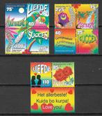 Nederlandse Antillen 1997 Wenszegels in blokken van 4 pfris, Verzenden, Postfris