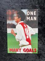 Tarjeta de futbol , Marco van Basten,, Ophalen of Verzenden, Zo goed als nieuw, Ajax, Poster, Plaatje of Sticker