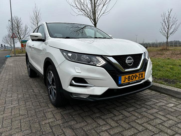 Nissan Qashqai 1.3 Dig-t 160pk DCT Automaat 2020 Wit, Auto's, Nissan, Particulier, Qashqai, 360° camera, ABS, Achteruitrijcamera