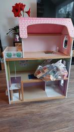 Poppenhuis met spulletjes (opknapper), Ophalen, Gebruikt, Poppenhuis