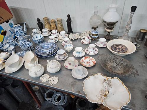 Diverse porseleinen servies en meer!, Antiek en Kunst, Antiek | Servies compleet, Ophalen of Verzenden