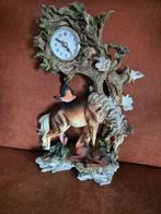 Leuke klok met paarden, Ophalen, Gebruikt, Analoog, Wekker of Tafelklok