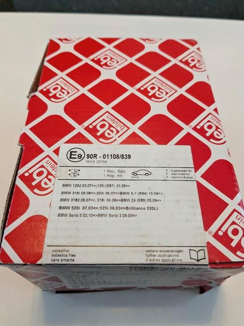 Nieuwe Remblokken set 16503 FEBI voor BMW Vooras
Stuur mij u, Auto-onderdelen, Remmen en Aandrijving, BMW, Nieuw, Ophalen of Verzenden