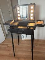 Make-up koffer met Hollywood lichten, Huis en Inrichting, Minder dan 50 cm, Metaal of Aluminium, 100 tot 150 cm, Ophalen of Verzenden