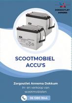 Nieuwe accu's voor elk type scootmobiel, Montage mogelijk