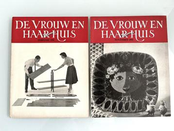 Tijdschrift - De vrouw en haar Huis - 1956 beschikbaar voor biedingen