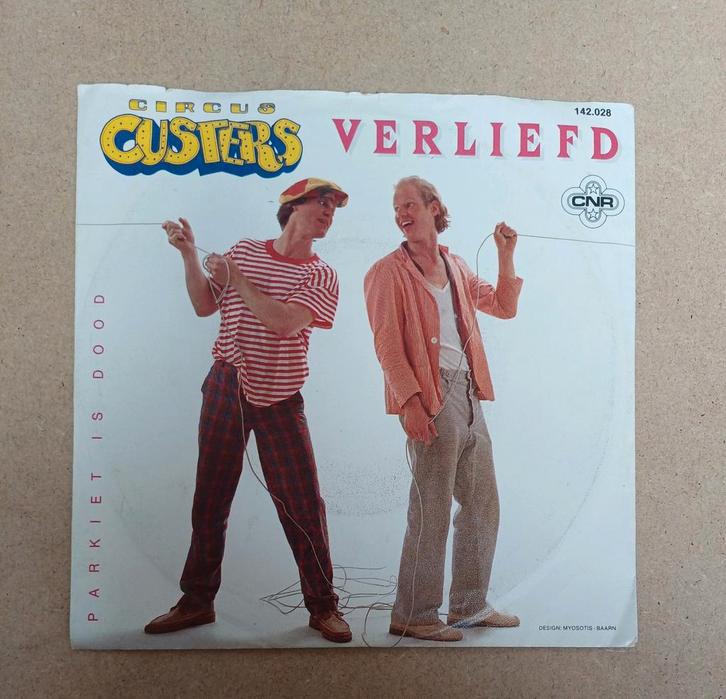 Circus Custers - Verliefd, Cd's en Dvd's, Vinyl Singles, Gebruikt, Single, Pop, 7 inch, Ophalen of Verzenden
