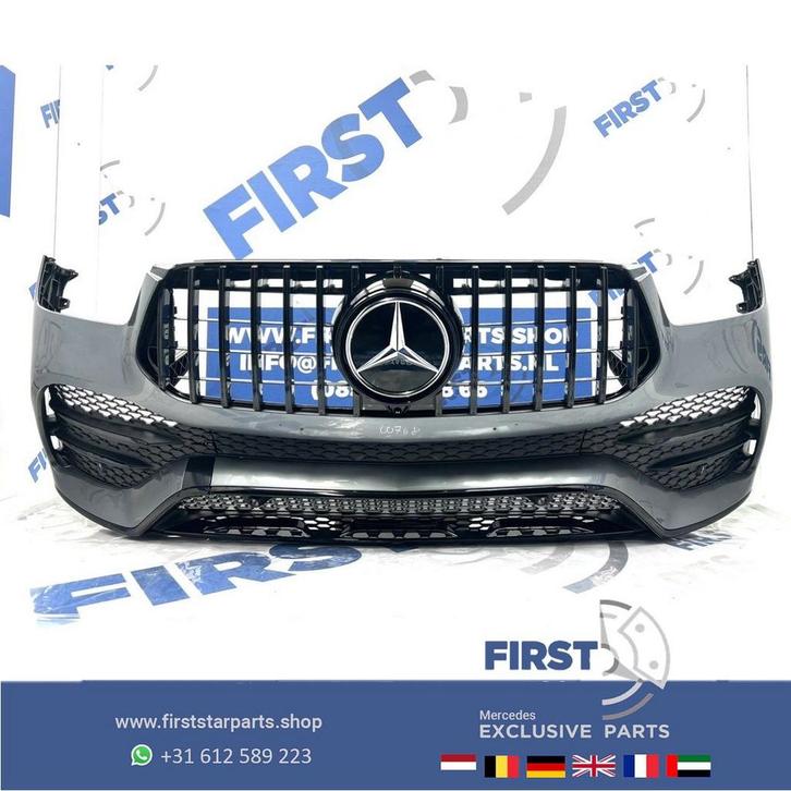 W167 BUMPER V167 C167 GLE 53 AMG VOORBUMPER GRIJS COMPLEET o, Auto-onderdelen, Carrosserie en Plaatwerk, Bumper, Mercedes-Benz