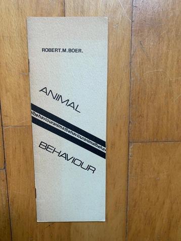 Animal behaviour, Robert M. Boer (1976) beschikbaar voor biedingen