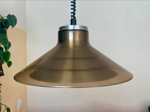 Vintage plafondlamp Dijkstra Poulsen stijl, Huis en Inrichting, Lampen | Hanglampen, Gebruikt, Minder dan 50 cm, Ophalen