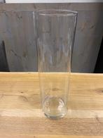 Hoge glazen vaas, Glas, Ophalen of Verzenden, Zo goed als nieuw, 50 tot 75 cm
