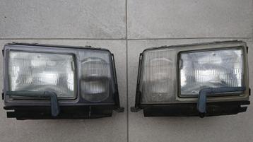Mercedes w124 koplampen met wissers beschikbaar voor biedingen