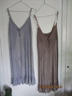 2 leuke (vakantiejurkjes) met spaghettibandjes, Overige kleuren, Zo goed als nieuw, Knielengte, Ophalen
