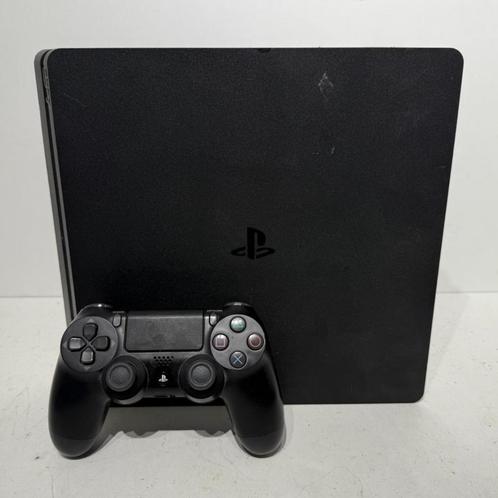 Playstation 4 Slim 1TB Compleet met Controller, Spelcomputers en Games, Spelcomputers | Sony PlayStation 4, Gebruikt, Slim, 1 TB