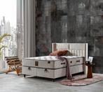 Nieuwe Boxspring 160x200 met Opbergruimte, Overige kleuren, Ophalen of Verzenden, 200 cm, Stof