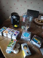 Tassimo met veel pads en houder, Gebruikt, Koffiemachine, Ophalen of Verzenden, Koffiepads en cups