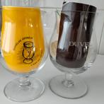 2 Duvel glazen Witte Letters+Duvels Details, Ophalen of Verzenden, Nieuw, Glas of Glazen, Duvel