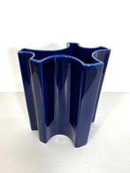 vaas van Angelo Mangiarotti,Fratelli Brambilla Milano, 1968, Ophalen of Verzenden, Overige kleuren, Glas, Minder dan 50 cm