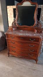 Louis XV Commode/Ladenkast met Spiegel, Ophalen