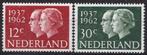 Zilveren huwelijk – MNH - NVPH764-765, Postzegels en Munten, Postzegels | Nederland, Na 1940, Ophalen of Verzenden, Postfris