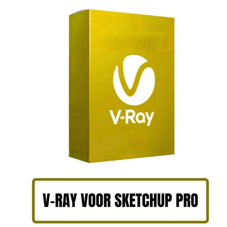 V-Ray Voor Sketchup Pro, Computers en Software, Ontwerp- en Bewerkingssoftware, Nieuw, Windows, Ophalen