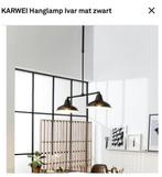 KARWEI Hanglamp Ivar mat zwart, Huis en Inrichting, Lampen | Plafondlampen, Ophalen of Verzenden, Zo goed als nieuw