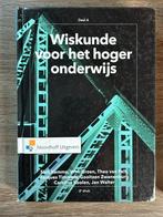 Wiskunde voor het hoger onderwijs Deel A, Zo goed als nieuw, Noordhoff Uitgevers, Beta, HBO