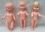 3 oude Italiaanse popjes (Galba/CS), Ophalen of Verzenden, Gebruikt, Pop
