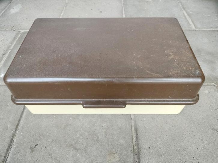 Curver Opbergdoos - Vintage, Huis en Inrichting, Woonaccessoires | Kisten, Gebruikt, Minder dan 50 cm, Minder dan 50 cm, Minder dan 50 cm