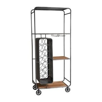 Wijnrek trolley 60*33*141cm beschikbaar voor biedingen