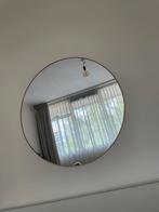 Ronde spiegel brons 60 cm, Huis en Inrichting, Woonaccessoires | Spiegels, Ophalen, Rond, Zo goed als nieuw, Minder dan 100 cm