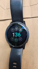 Garmin Vivoactive 4, Sieraden, Tassen en Uiterlijk, Smartwatches, Gebruikt, Zwart, Garmin, Ophalen of Verzenden
