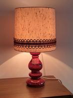 Vintage keramische tafellamp te koop, Ophalen, Zo goed als nieuw, Minder dan 50 cm