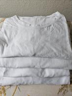 9 nieuwe witte t-shirts maat L, Kleding | Heren, T-shirts, Nieuw, Maat 52/54 (L), Ophalen of Verzenden